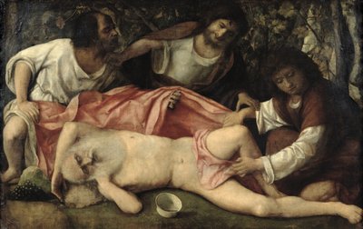 La derisione di Noè da Giovanni Bellini